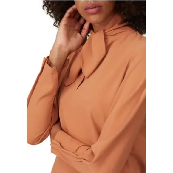 See by Chloe
Brownish Orange Bow Blouse - Picture 3 of 6